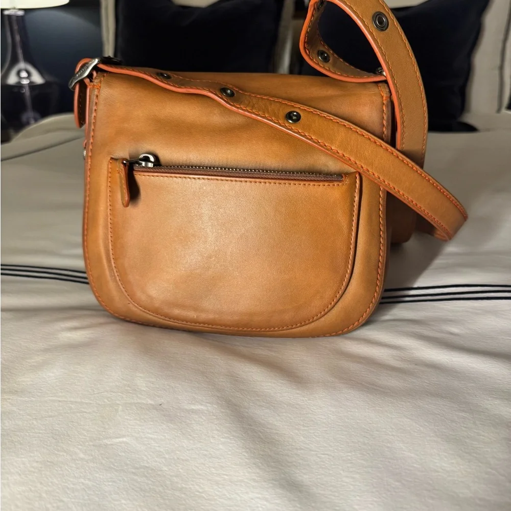 Coach 75th Anniversary Limited Edition 9170 Shoulder Bag – British Tan / Orange - Picture 4 of 16